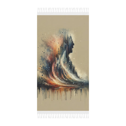 Enduring Echoes Resonance Boho Beach Cloth - ATUH.ART