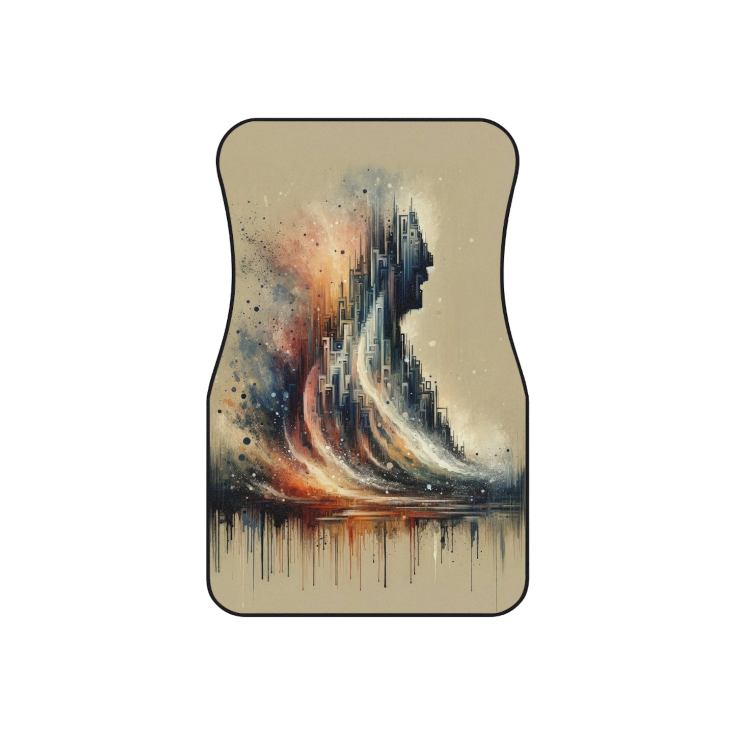 Enduring Echoes Resonance Car Mats (2x Front) - ATUH.ART