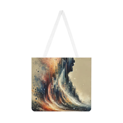 Enduring Echoes Resonance Shoulder Tote Bag (AOP) - ATUH.ART