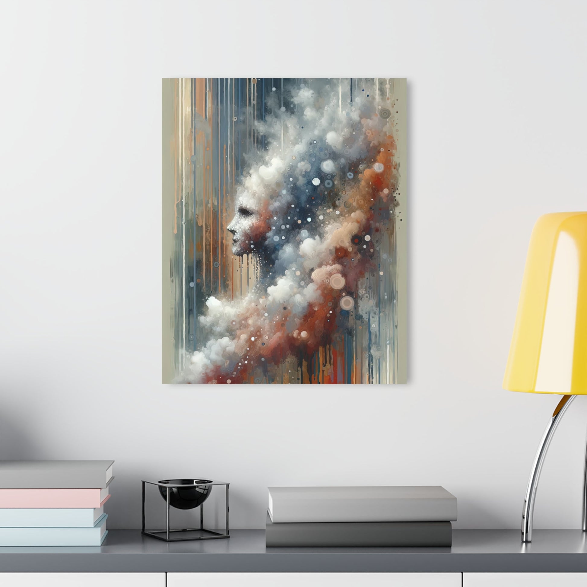 Ephemeral Hour Residue Acrylic Prints (French Cleat Hanging) - ATUH.ART