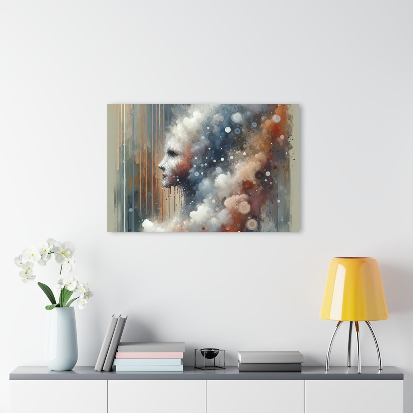 Ephemeral Hour Residue Acrylic Prints (French Cleat Hanging) - ATUH.ART