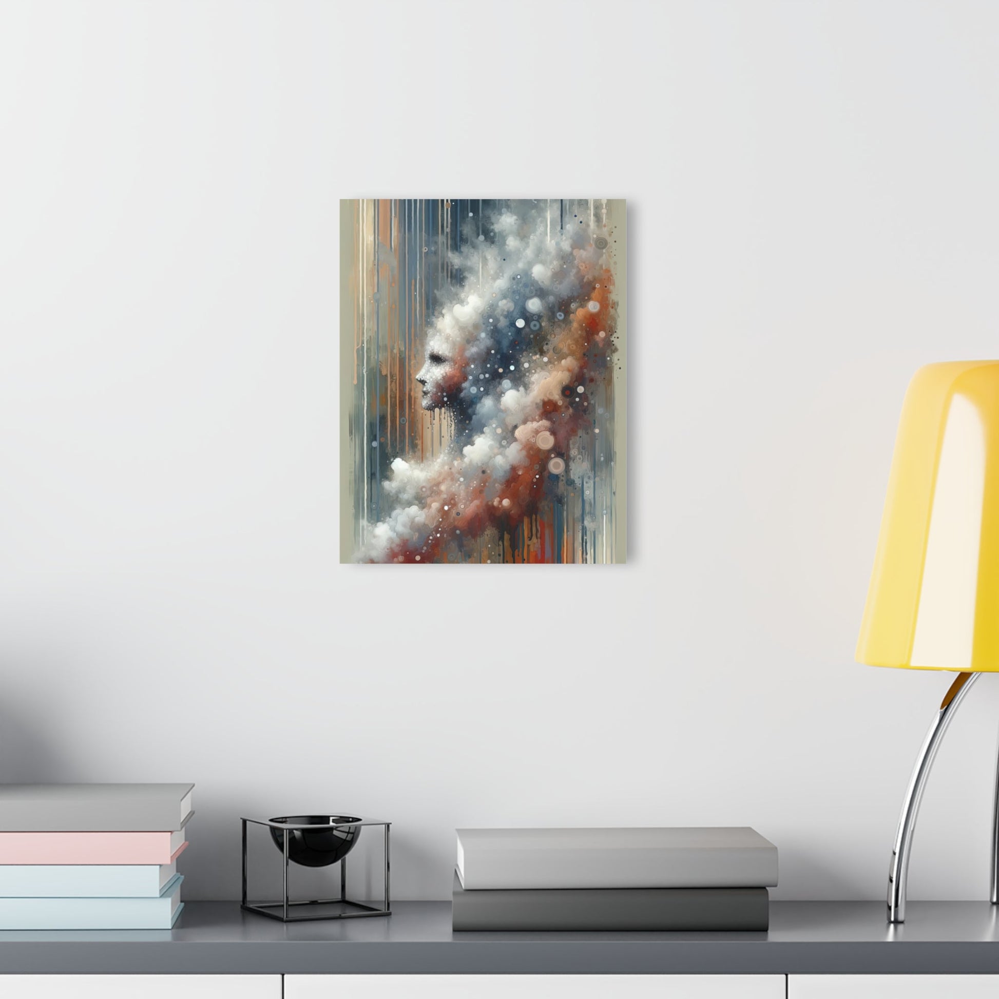 Ephemeral Hour Residue Acrylic Prints (French Cleat Hanging) - ATUH.ART