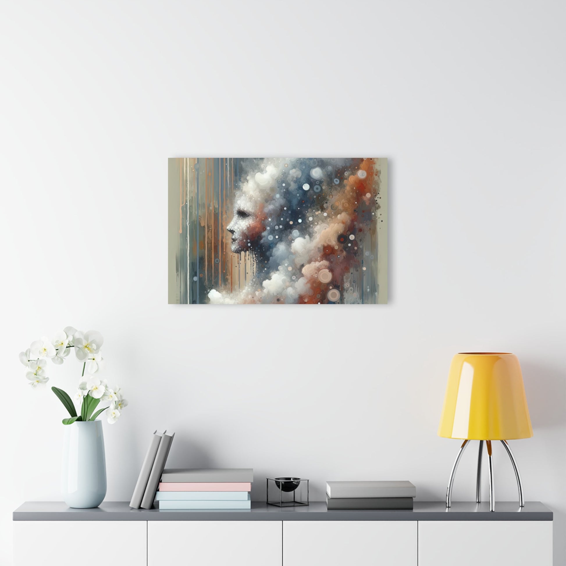 Ephemeral Hour Residue Acrylic Prints (French Cleat Hanging) - ATUH.ART