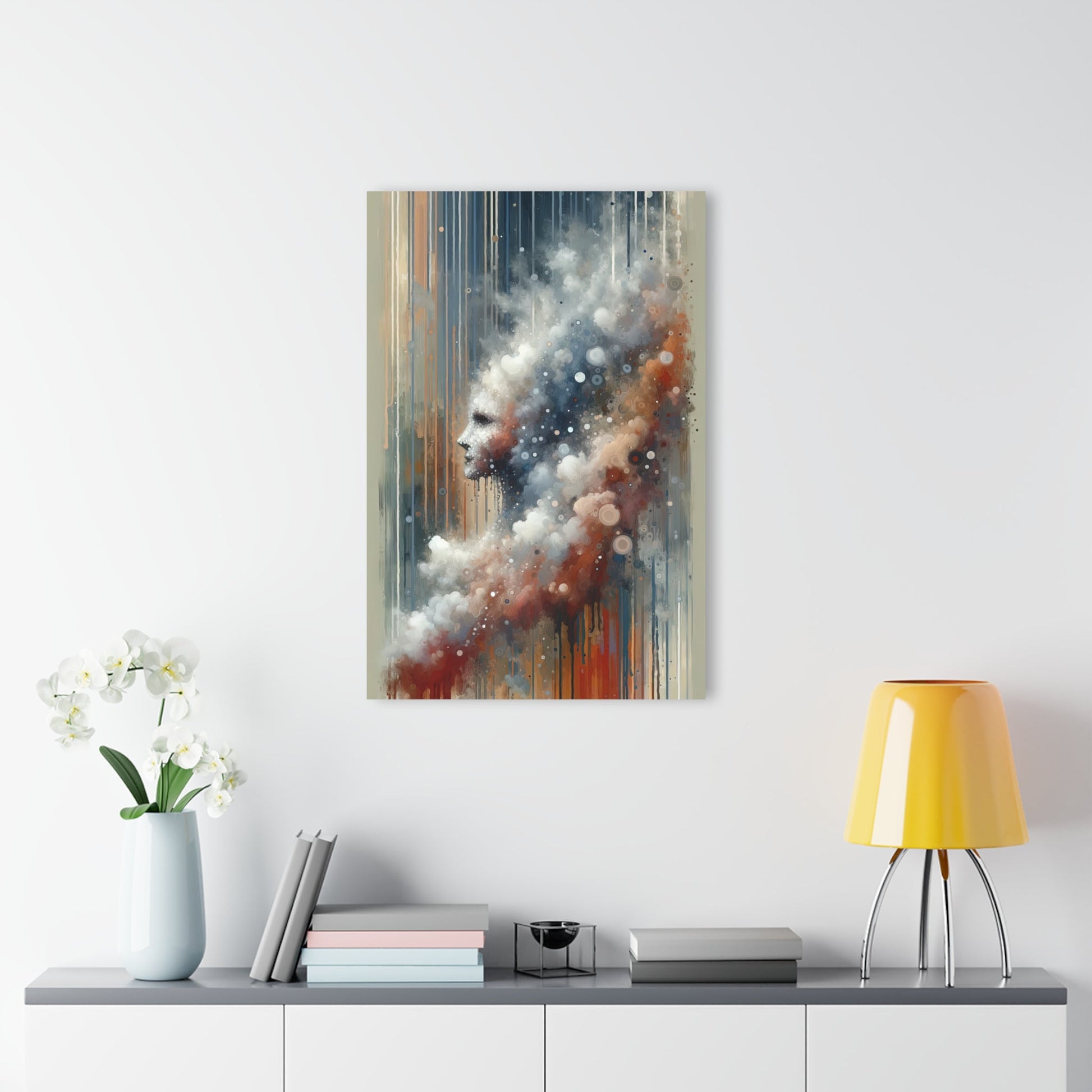 Ephemeral Hour Residue Acrylic Prints (French Cleat Hanging) - ATUH.ART