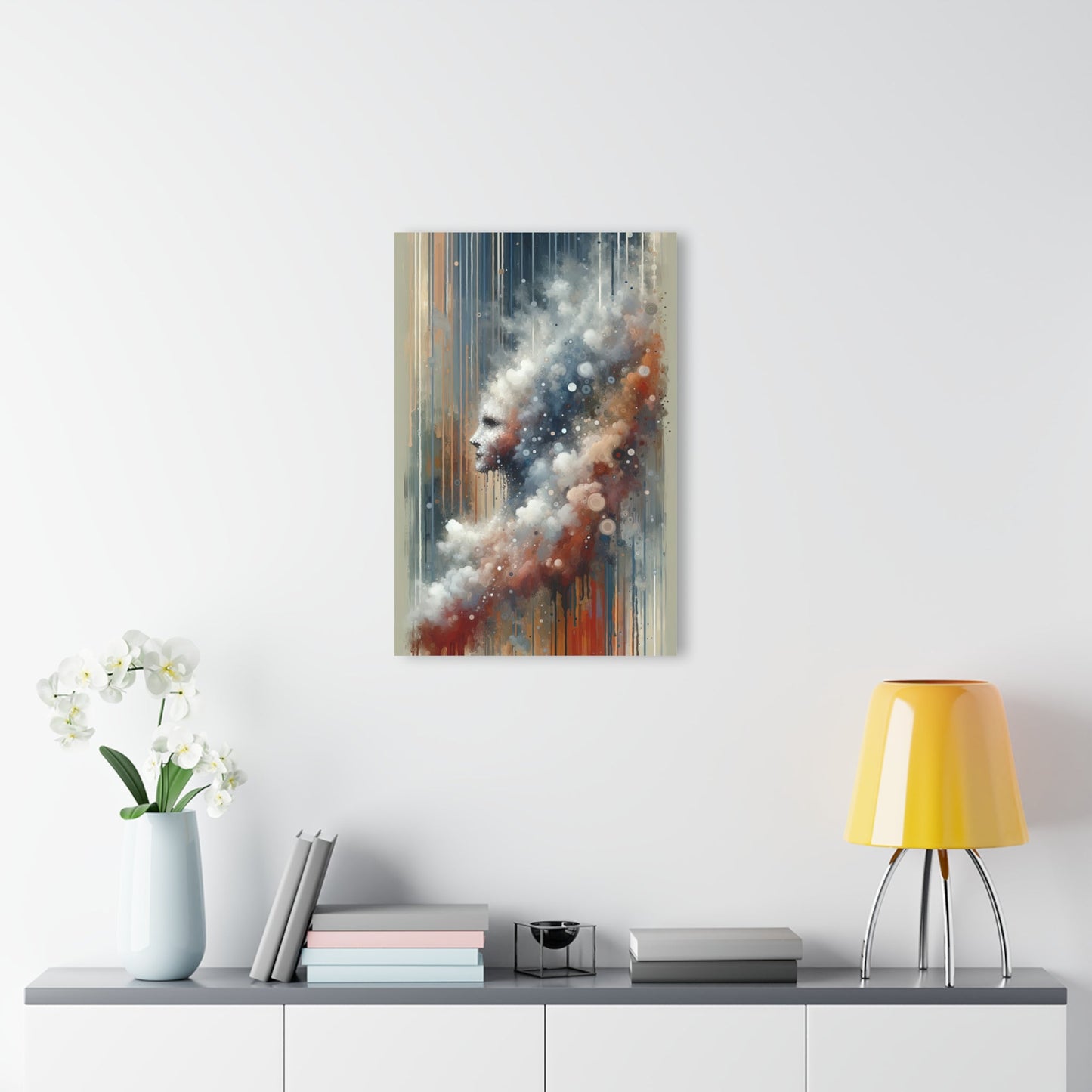 Ephemeral Hour Residue Acrylic Prints (French Cleat Hanging) - ATUH.ART
