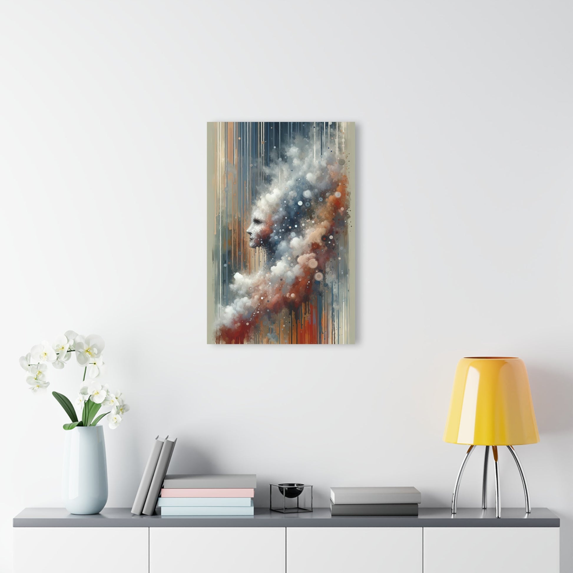 Ephemeral Hour Residue Acrylic Prints (French Cleat Hanging) - ATUH.ART