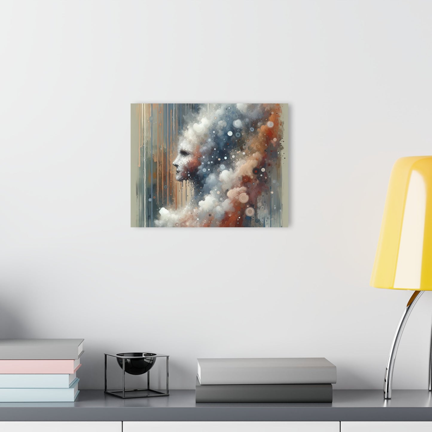 Ephemeral Hour Residue Acrylic Prints (French Cleat Hanging) - ATUH.ART