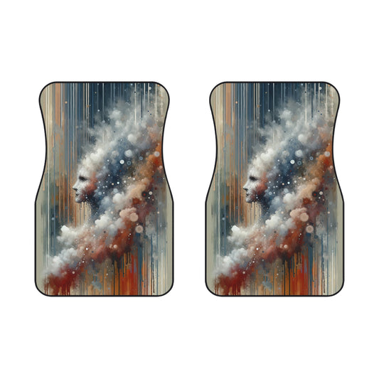 Ephemeral Hour Residue Car Mats (2x Front) - ATUH.ART