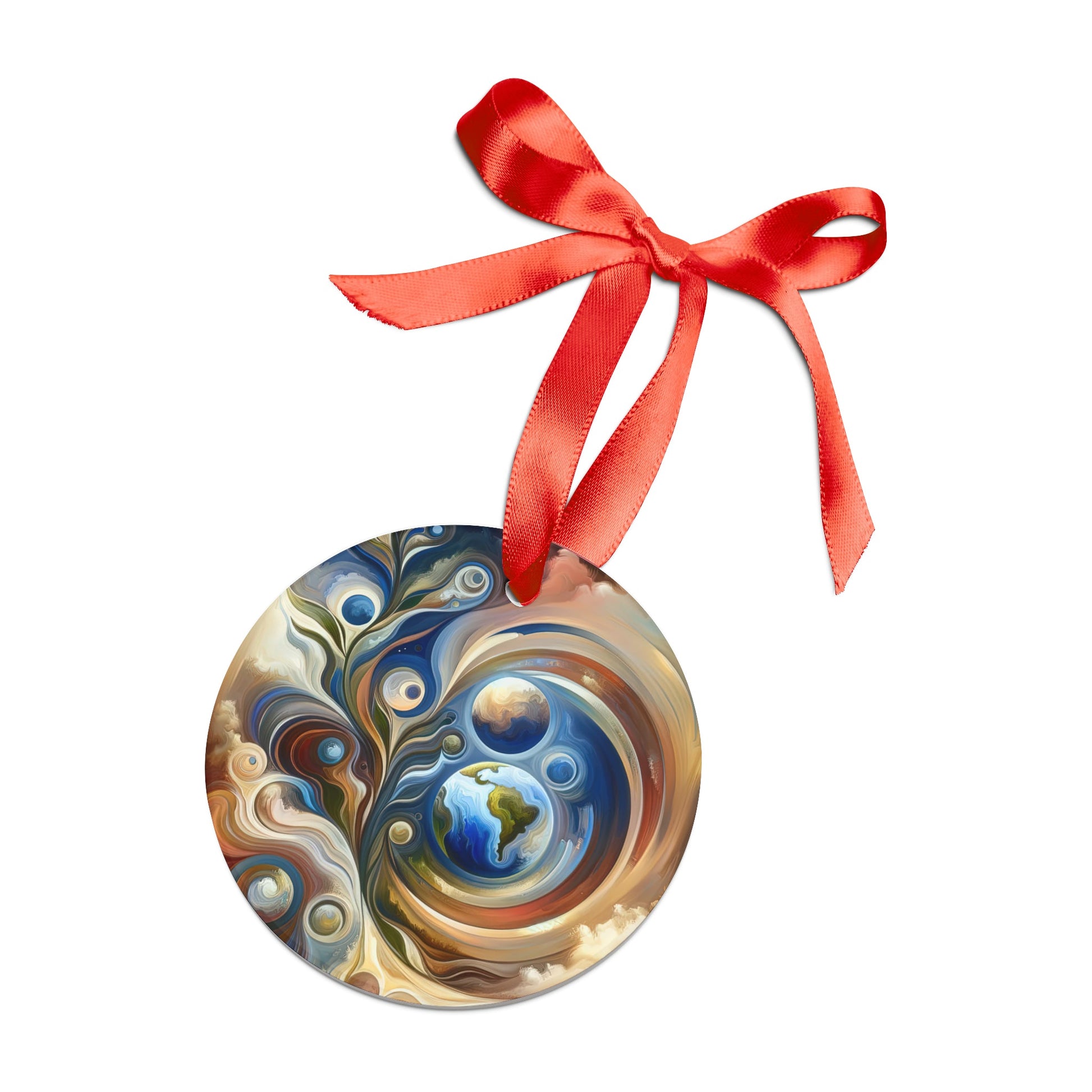 Esoteric Nurturing Gaia Acrylic Ornament with Ribbon - ATUH.ART