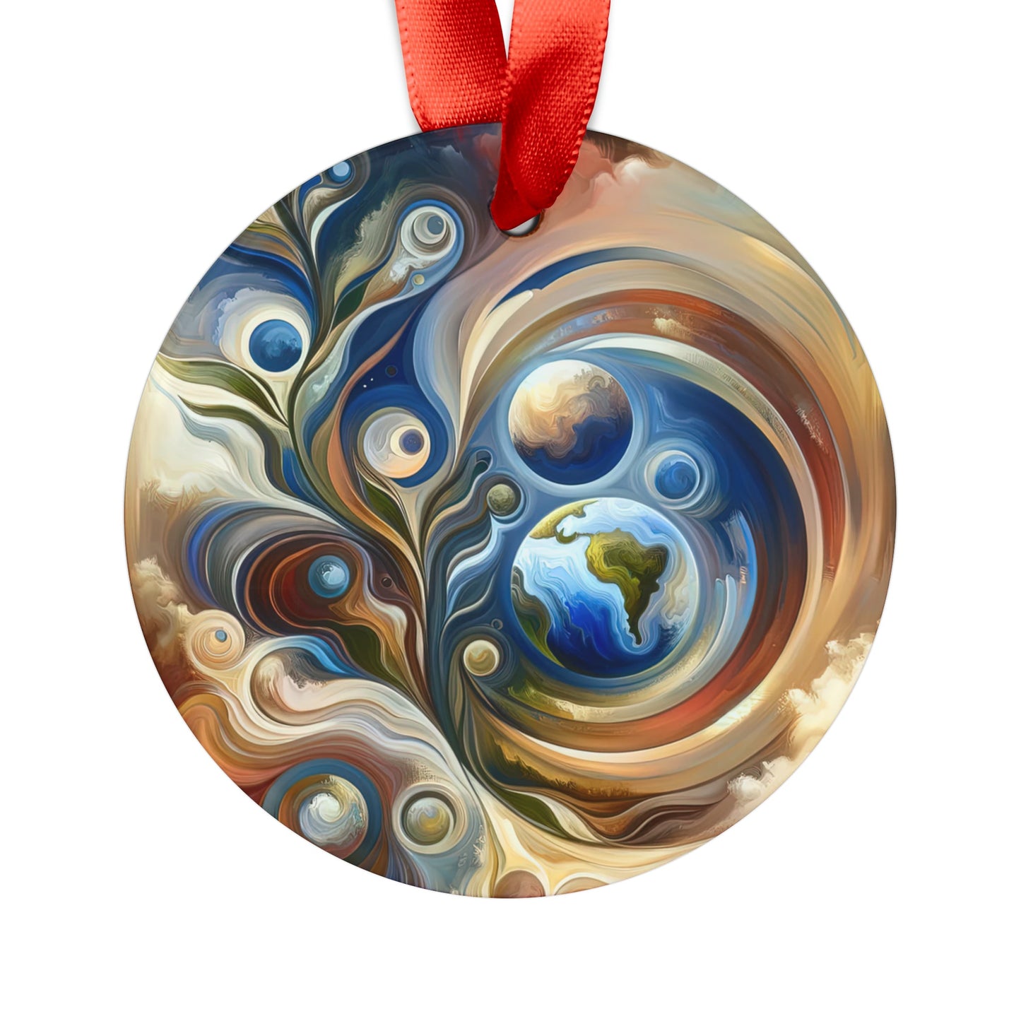 Esoteric Nurturing Gaia Acrylic Ornament with Ribbon - ATUH.ART