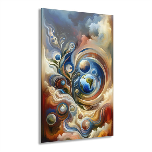 Esoteric Nurturing Gaia Acrylic Prints (French Cleat Hanging) - ATUH.ART