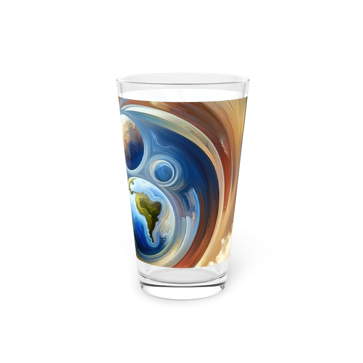 Esoteric Nurturing Gaia Pint Glass, 16oz - ATUH.ART