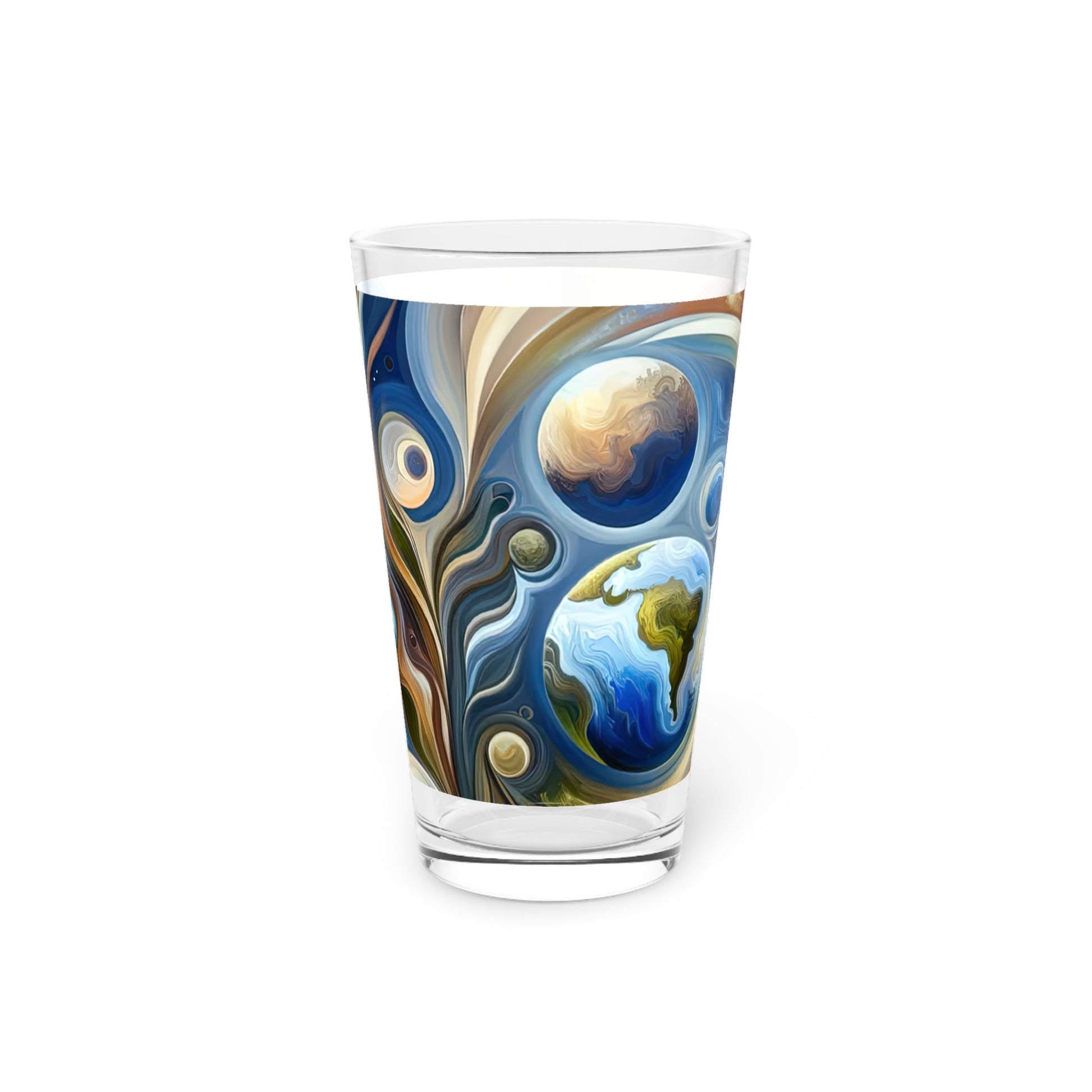 Esoteric Nurturing Gaia Pint Glass, 16oz - ATUH.ART