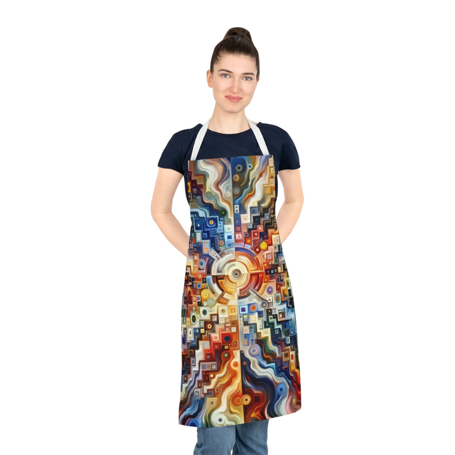 Essence Kaleidoscope Tapestry Adult Apron (AOP) - ATUH.ART
