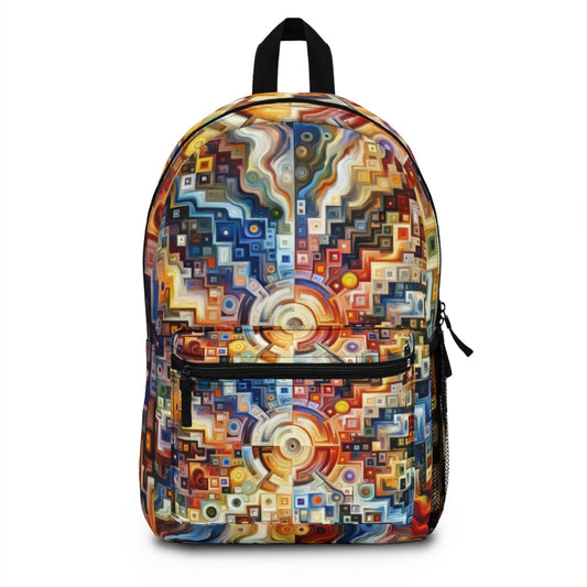 Essence Kaleidoscope Tapestry Backpack - ATUH.ART