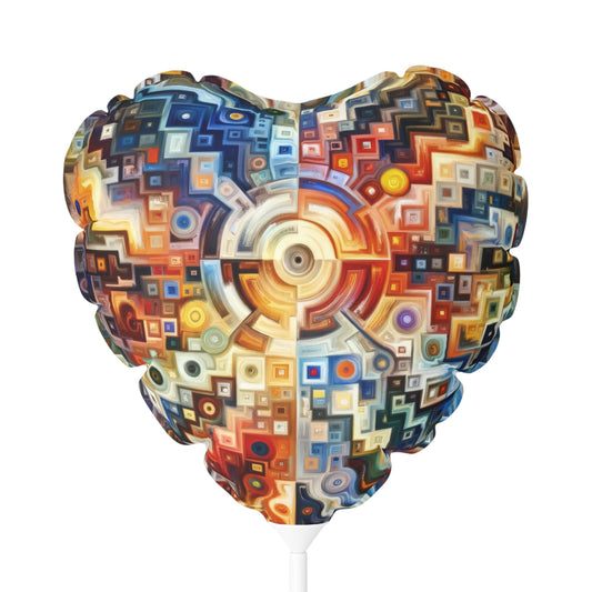 Essence Kaleidoscope Tapestry Balloon (Round and Heart-shaped), 11" - ATUH.ART