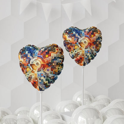 Essence Kaleidoscope Tapestry Balloon (Round and Heart-shaped), 11" - ATUH.ART