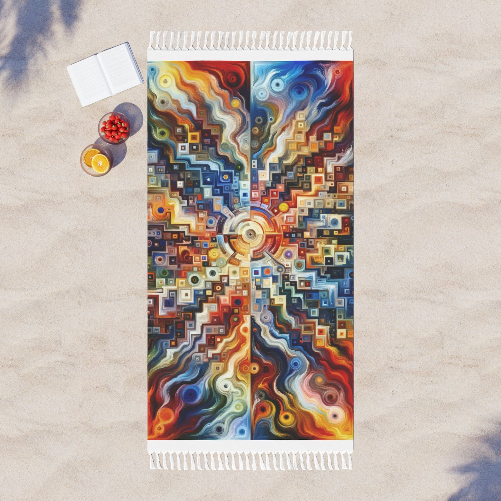 Essence Kaleidoscope Tapestry Boho Beach Cloth - ATUH.ART