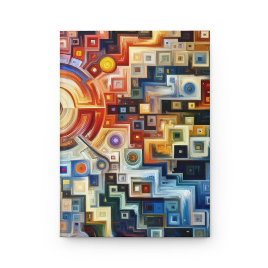 Essence Kaleidoscope Tapestry Hardcover Journal Matte - ATUH.ART