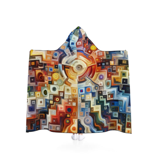 Essence Kaleidoscope Tapestry Hooded Blanket - ATUH.ART