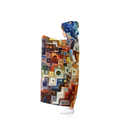 Essence Kaleidoscope Tapestry Hooded Blanket - ATUH.ART