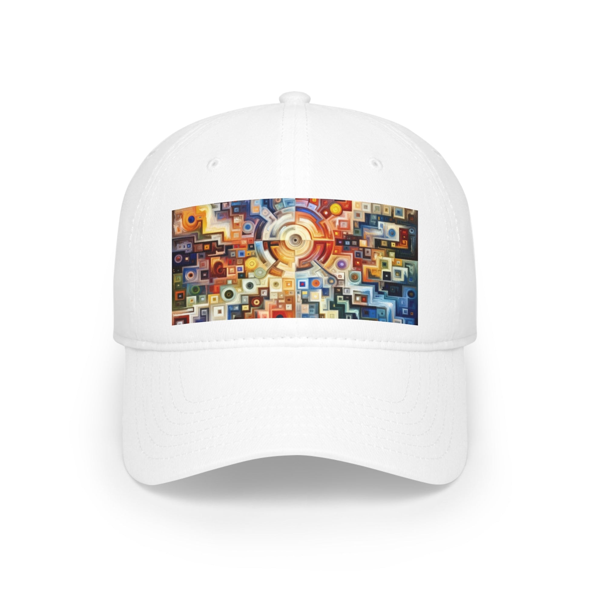 Essence Kaleidoscope Tapestry Low Profile Baseball Cap - ATUH.ART