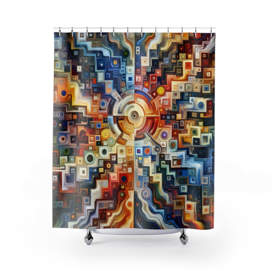 Essence Kaleidoscope Tapestry Shower Curtains - ATUH.ART