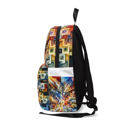 Essence Kaleidoscope Tapestry Unisex Classic Backpack - ATUH.ART