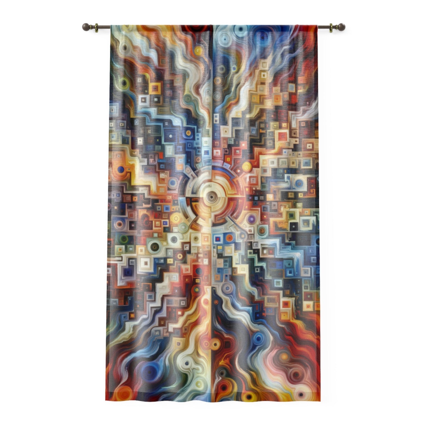 Essence Kaleidoscope Tapestry Window Curtain - ATUH.ART