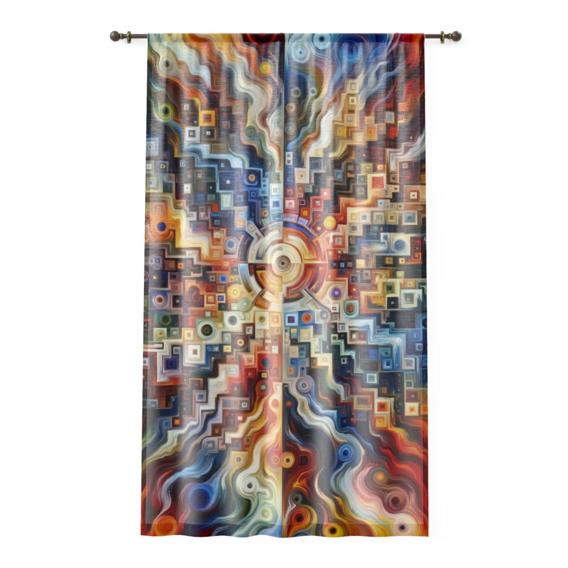 Essence Kaleidoscope Tapestry Window Curtain - ATUH.ART