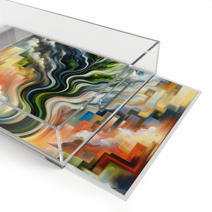 Eternal Digital Contrast Acrylic Serving Tray - ATUH.ART