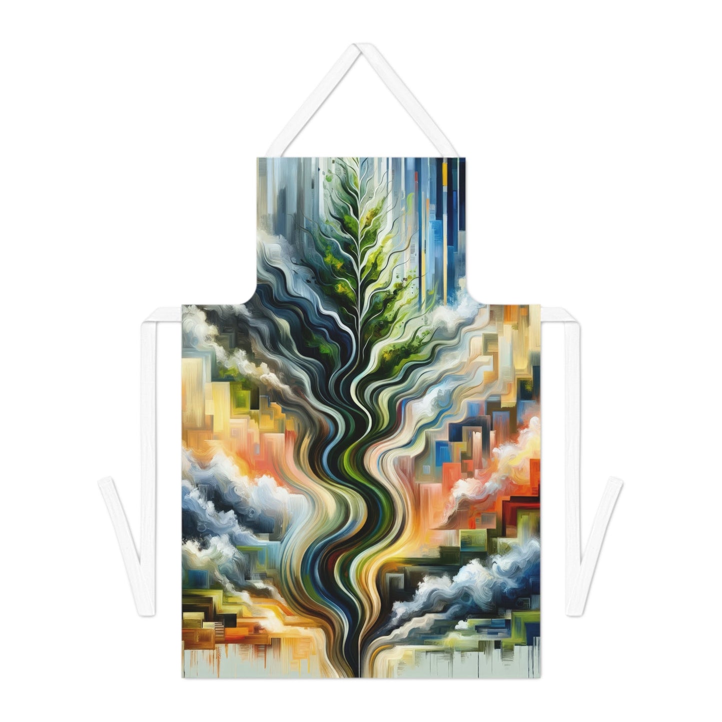 Eternal Digital Contrast Adult Apron (AOP) - ATUH.ART