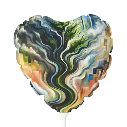 Eternal Digital Contrast Balloon (Round and Heart-shaped), 11" - ATUH.ART