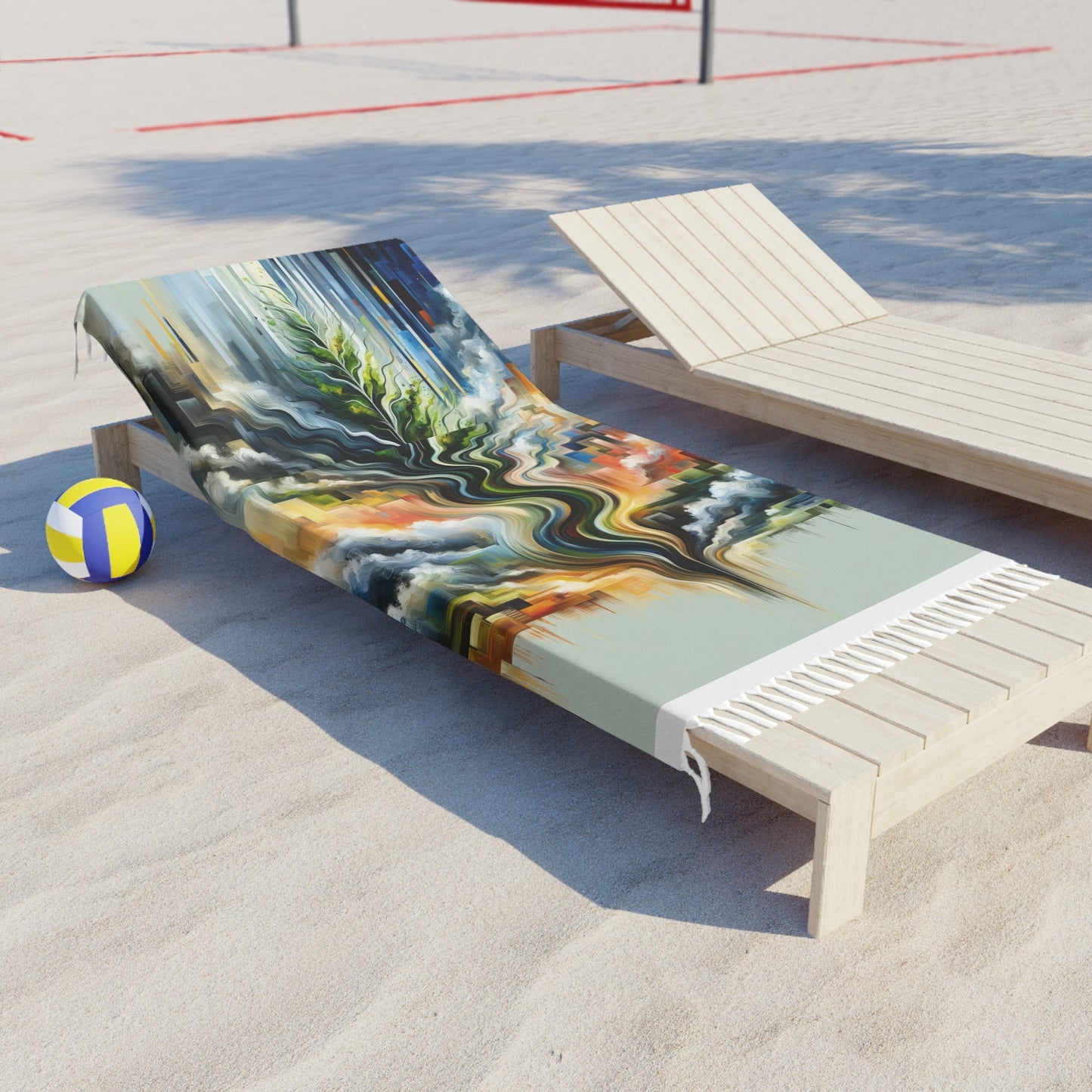 Eternal Digital Contrast Boho Beach Cloth - ATUH.ART