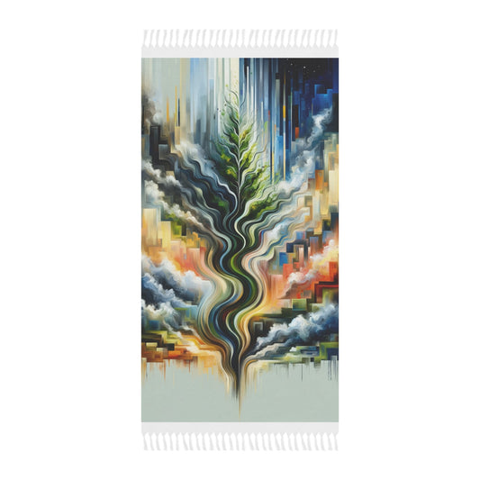 Eternal Digital Contrast Boho Beach Cloth - ATUH.ART