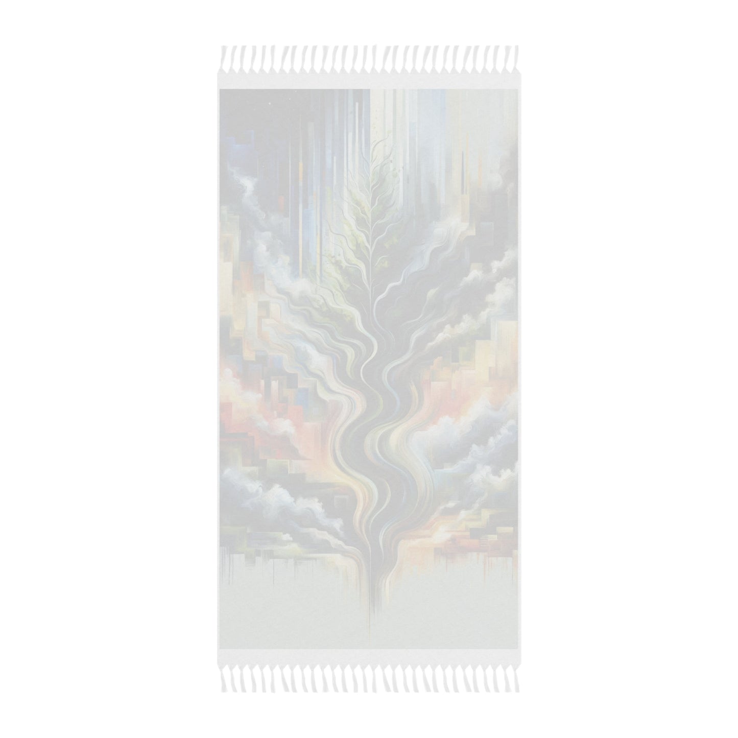 Eternal Digital Contrast Boho Beach Cloth - ATUH.ART