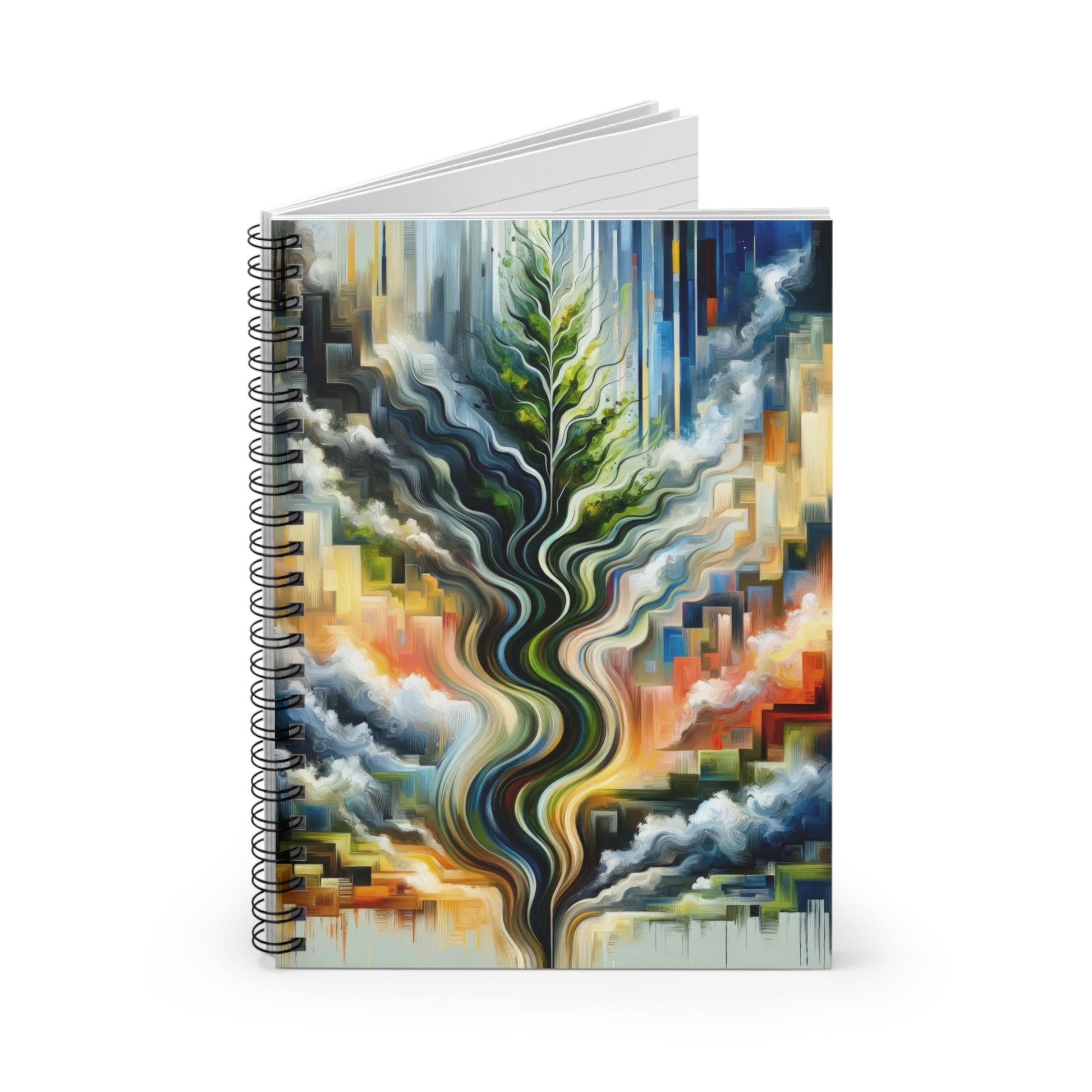 Eternal Digital Contrast Spiral Notebook - Ruled Line - ATUH.ART