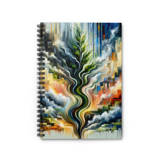 Eternal Digital Contrast Spiral Notebook - Ruled Line - ATUH.ART