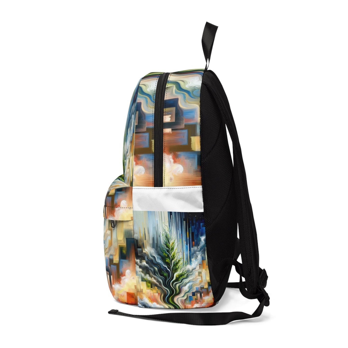 Eternal Digital Contrast Unisex Classic Backpack - ATUH.ART