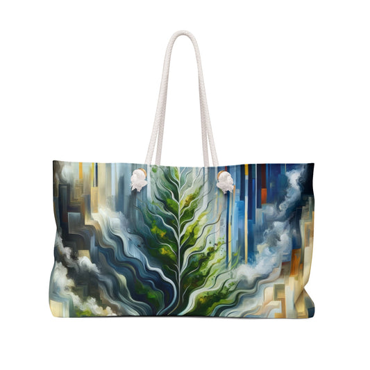 Eternal Digital Contrast Weekender Bag - ATUH.ART