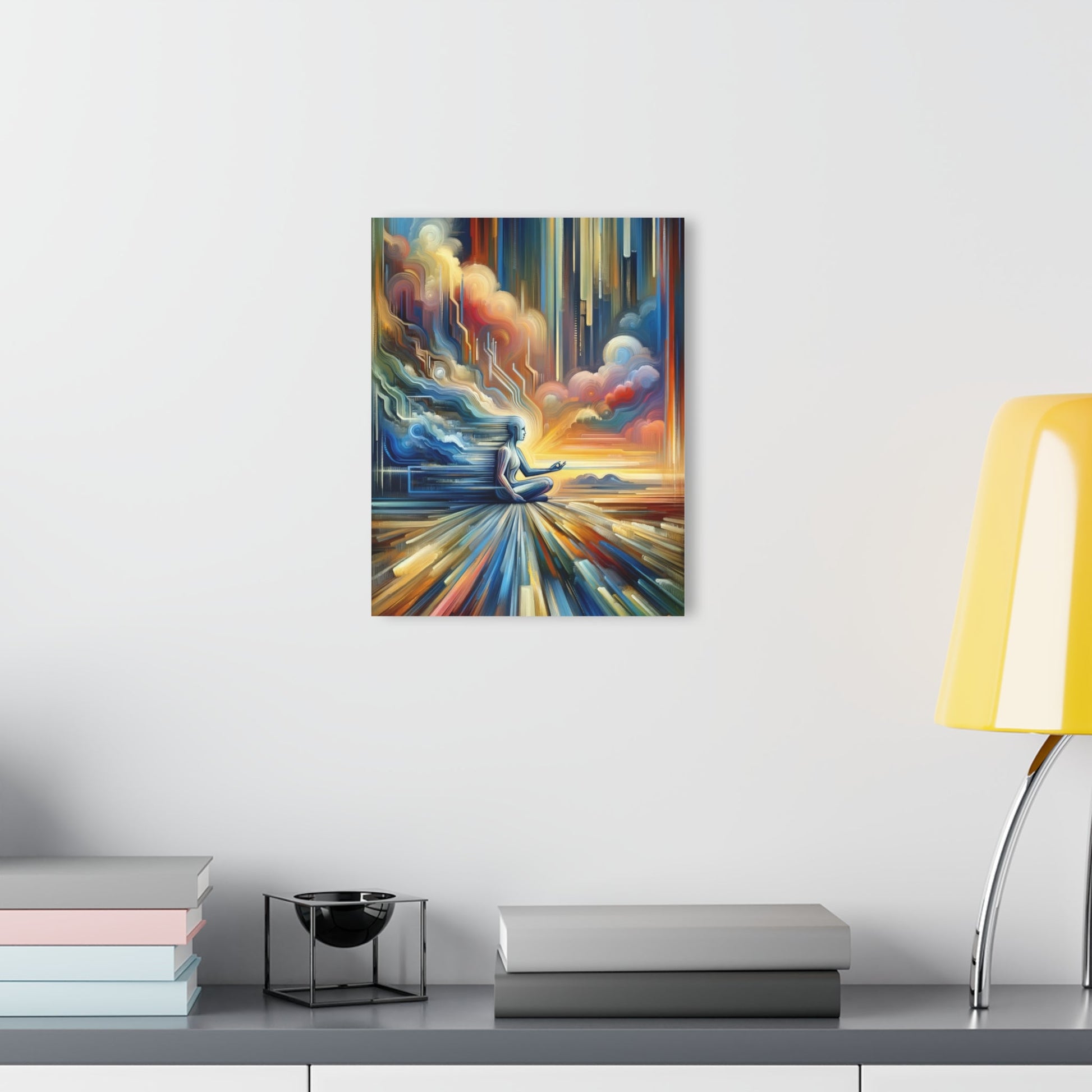 Eternal Digital Meditation Acrylic Prints (French Cleat Hanging) - ATUH.ART