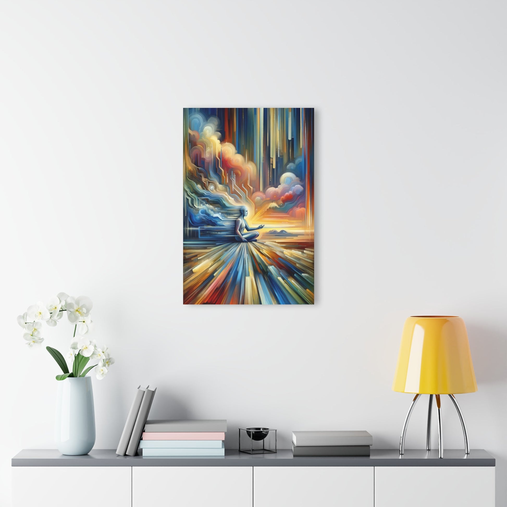 Eternal Digital Meditation Acrylic Prints (French Cleat Hanging) - ATUH.ART