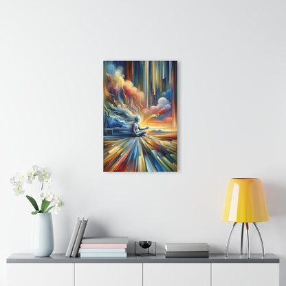 Eternal Digital Meditation Acrylic Prints (French Cleat Hanging) - ATUH.ART