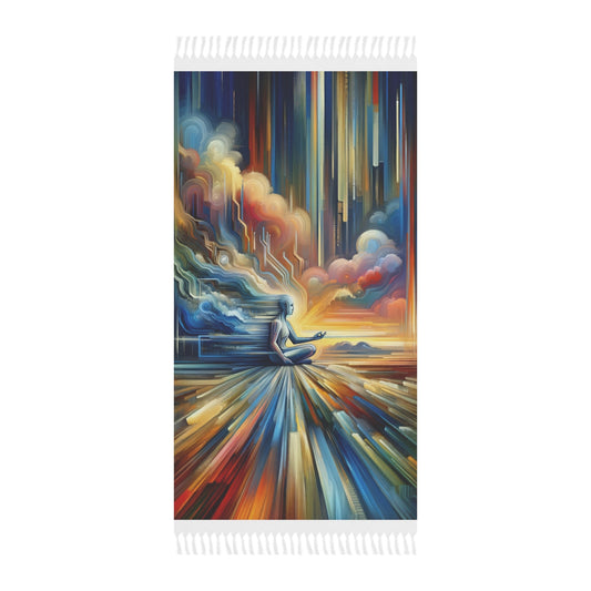 Eternal Digital Meditation Boho Beach Cloth - ATUH.ART