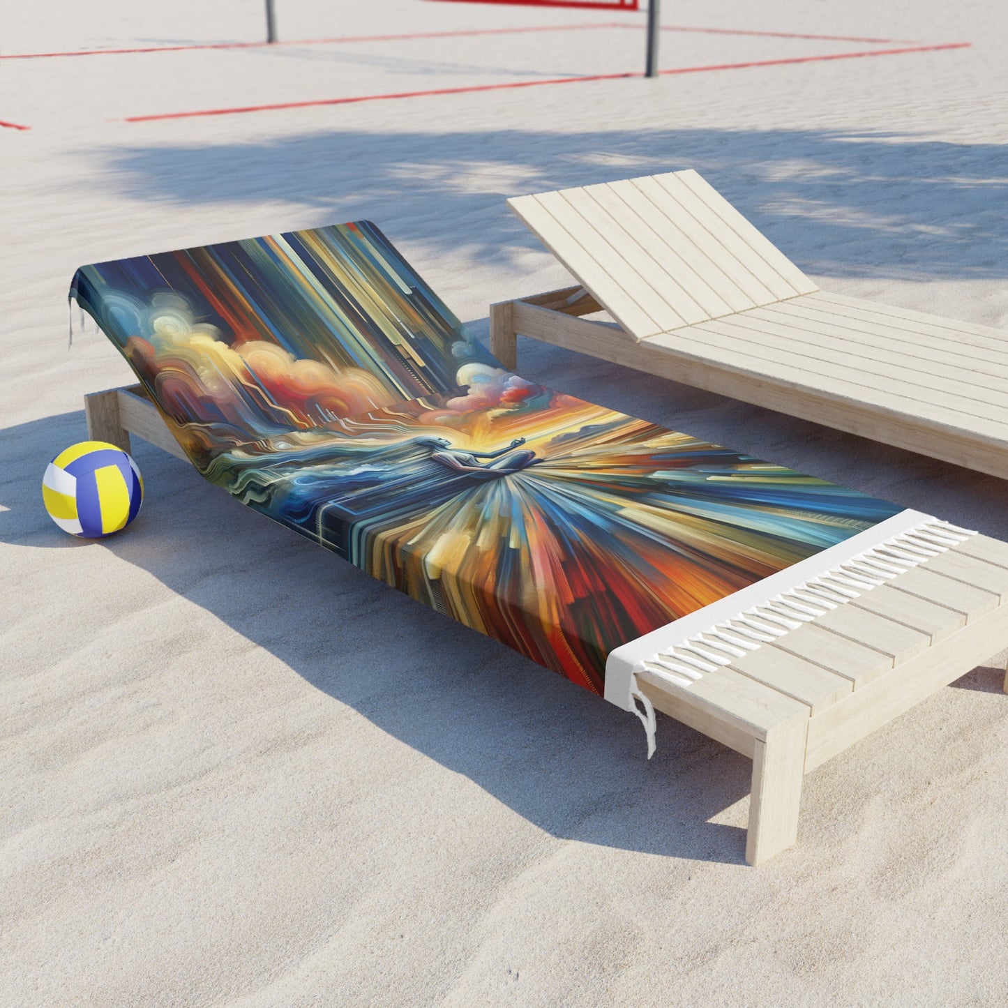Eternal Digital Meditation Boho Beach Cloth - ATUH.ART