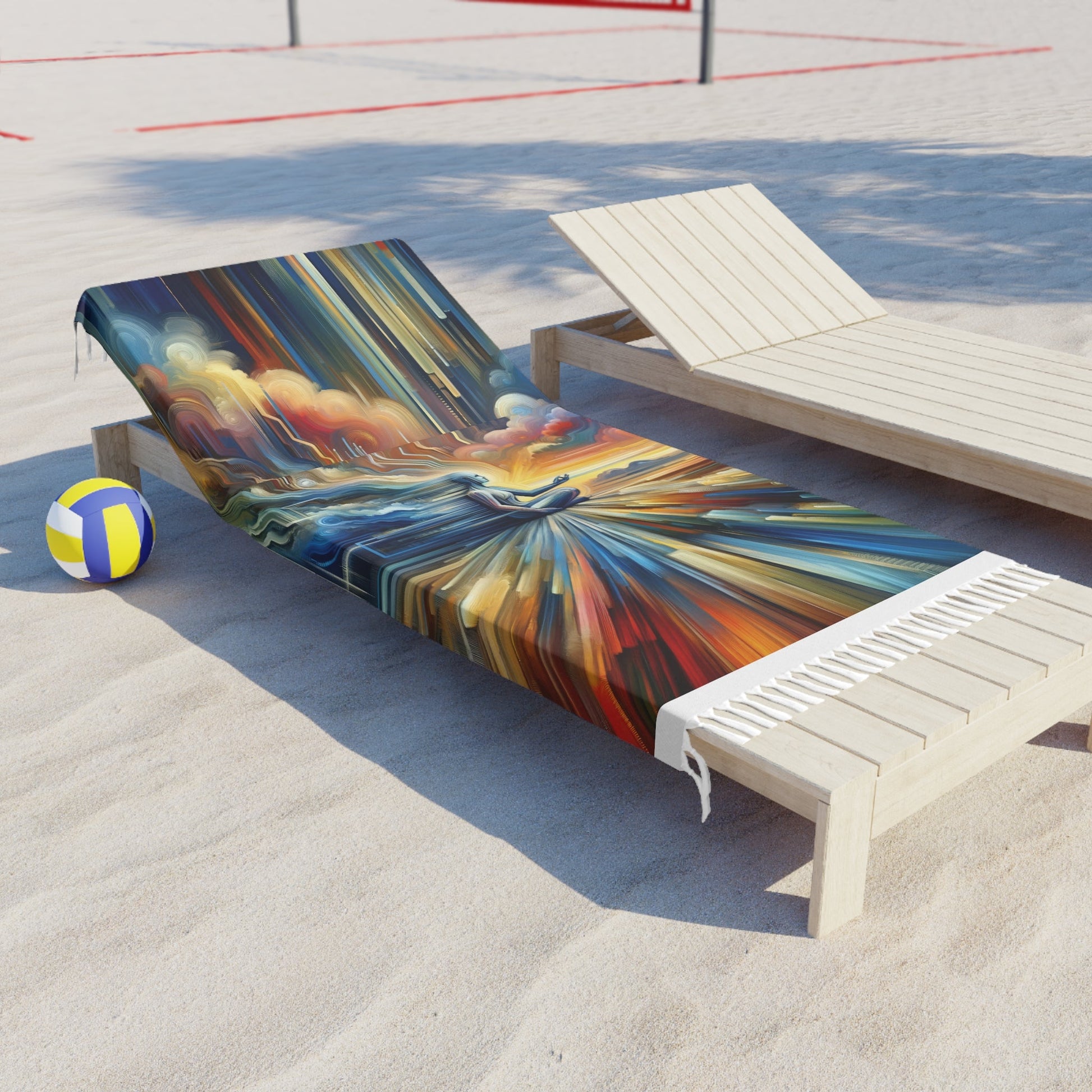 Eternal Digital Meditation Boho Beach Cloth - ATUH.ART
