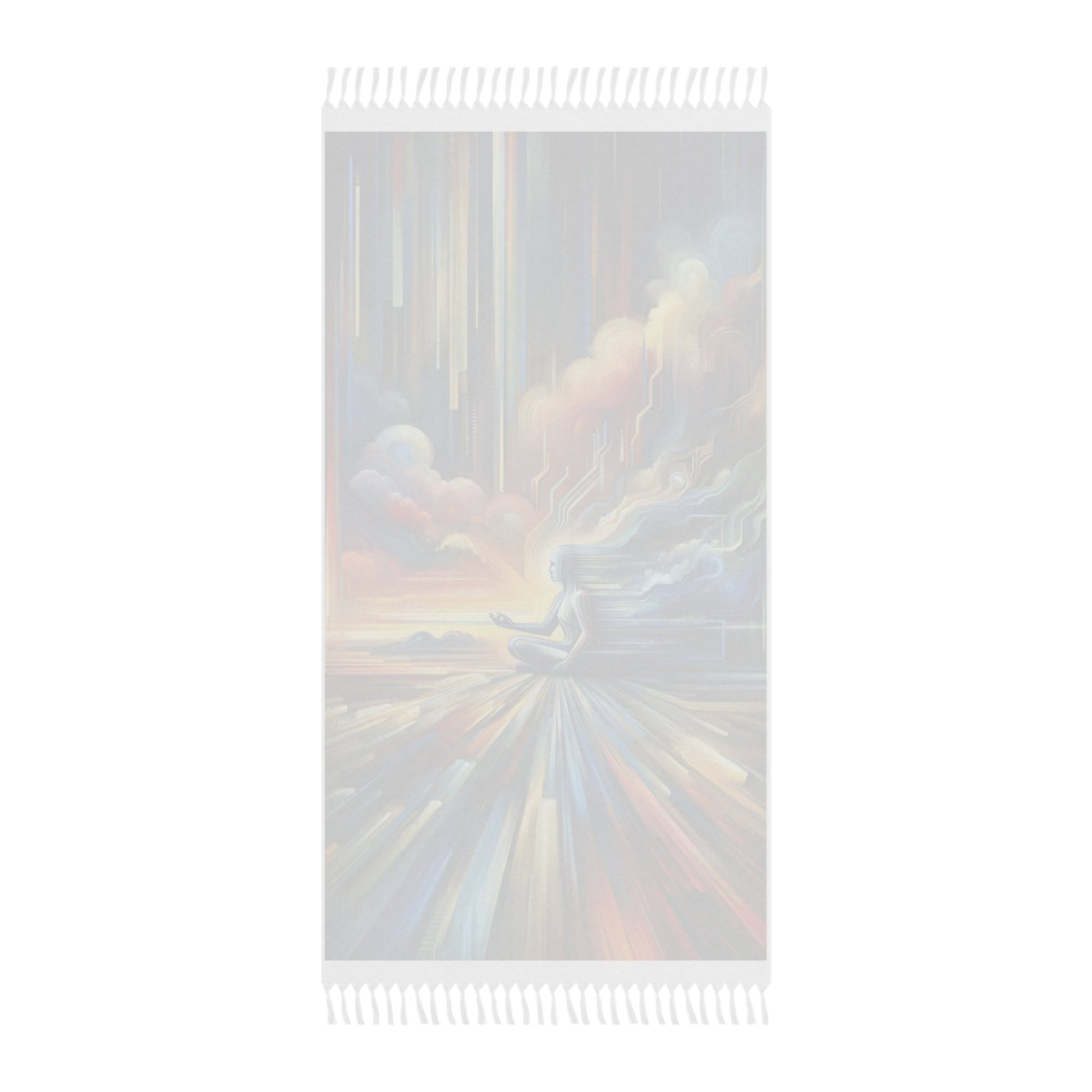 Eternal Digital Meditation Boho Beach Cloth - ATUH.ART