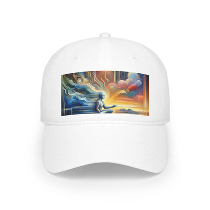 Eternal Digital Meditation Low Profile Baseball Cap - ATUH.ART