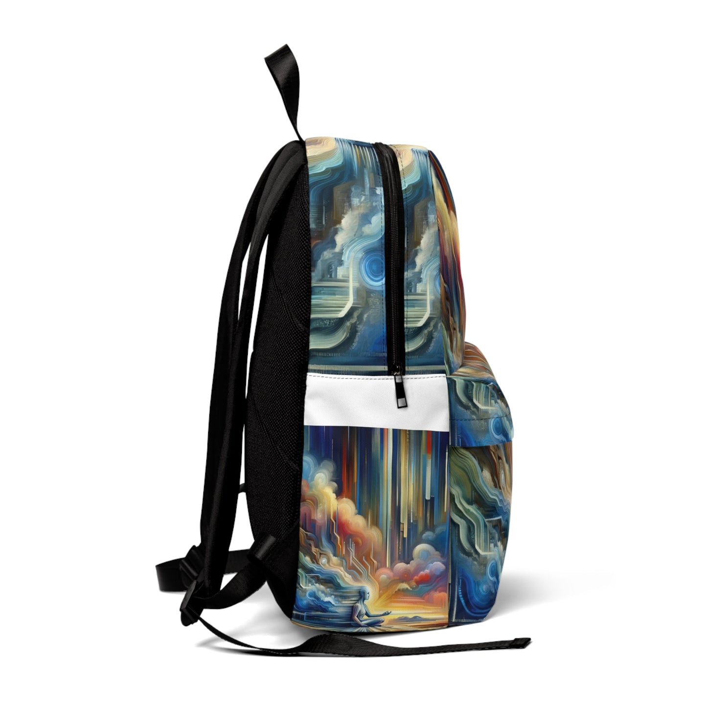 Eternal Digital Meditation Unisex Classic Backpack - ATUH.ART