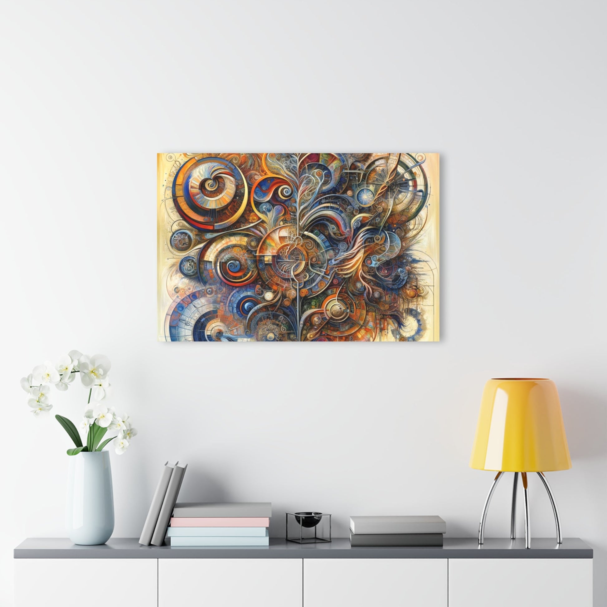 Ethos Web Abstract Acrylic Prints (French Cleat Hanging) - ATUH.ART